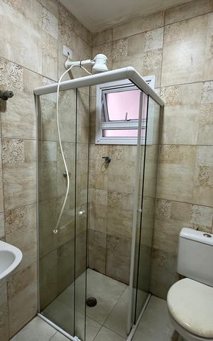 Apartamento para alugar com 62m², 1 quarto e 1 vaga Apartamento para alugar com 62m², 1 quarto e 1 vagaBanheiro Social