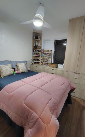Apartamento para alugar com 52m², 2 quartos e 1 vaga Apartamento para alugar com 52m², 2 quartos e 1 vagaQuarto 1