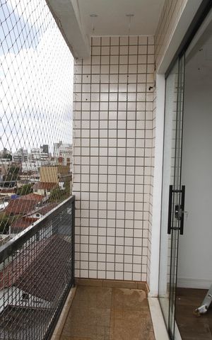 Apartamento para alugar com 110m², 2 quartos e 1 vagaVaranda da suíte 
