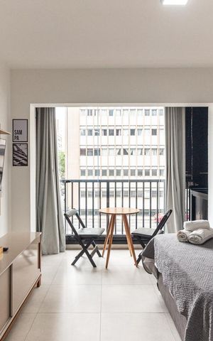 Studio para alugar com 27m², 1 quarto e sem vaga Studio para alugar com 27m², 1 quarto e sem vagaStudio