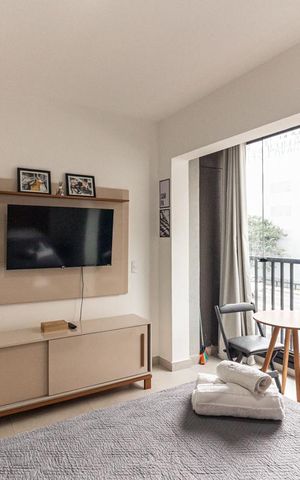 Studio para alugar com 27m², 1 quarto e sem vaga Studio para alugar com 27m², 1 quarto e sem vagaStudio