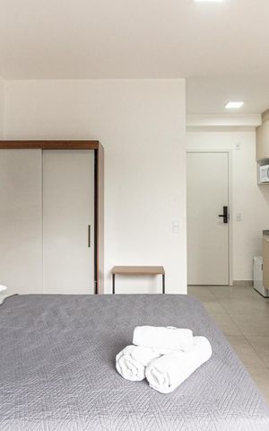 Studio para alugar com 27m², 1 quarto e sem vaga Studio para alugar com 27m², 1 quarto e sem vagaStudio