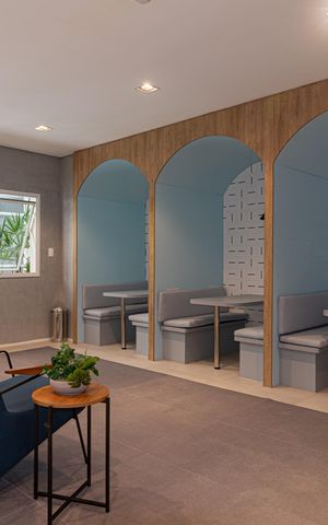 Studio para alugar com 27m², 1 quarto e sem vaga Studio para alugar com 27m², 1 quarto e sem vagaÁrea comum - Coworking