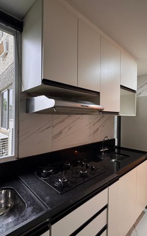 Apartamento para alugar com 43m², 2 quartos e 1 vaga Apartamento para alugar com 43m², 2 quartos e 1 vagaCozinha e Área de Serviço