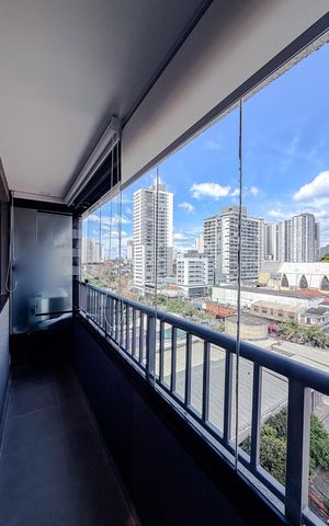 Studio à venda com 26m², 1 quarto e sem vaga Studio à venda com 26m², 1 quarto e sem vagaVaranda da Sala