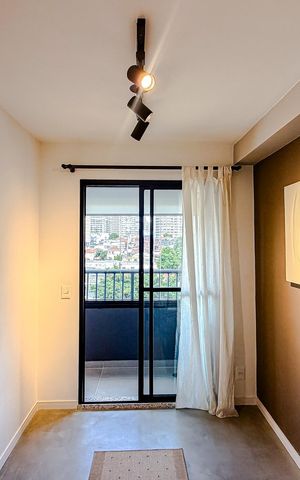 Studio à venda com 26m², 1 quarto e sem vaga Studio à venda com 26m², 1 quarto e sem vagaSala