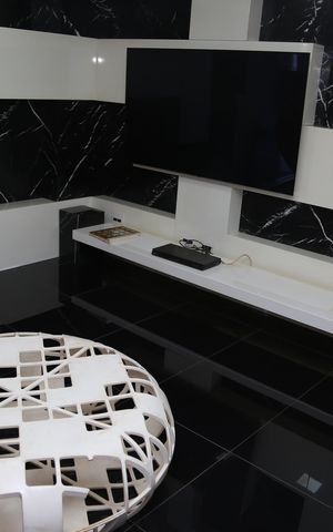 Apartamento à venda com 134m², 2 quartos e 2 vagasDetalhe da sala