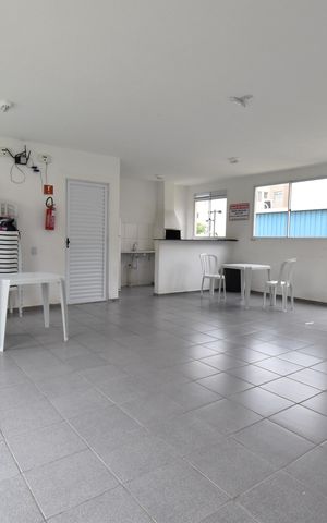 Apartamento à venda com 38m², 2 quartos e 1 vagaÁrea comum - Salão de festas