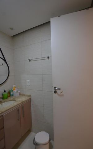Apartamento para alugar com 128m², 3 quartos e 2 vagasBanheiro da Suite