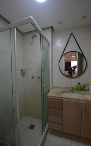 Apartamento para alugar com 128m², 3 quartos e 2 vagasBanheiro da Suite