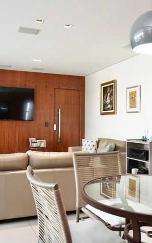 Apartamento à venda com 113m², 3 quartos e 3 vagas Apartamento à venda com 113m², 3 quartos e 3 vagasSala