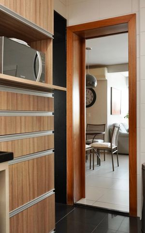 Apartamento à venda com 113m², 3 quartos e 3 vagas Apartamento à venda com 113m², 3 quartos e 3 vagasCozinha e Área de Serviço