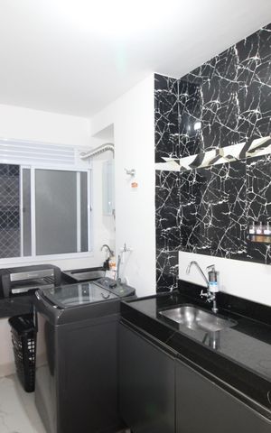 Apartamento à venda com 45m², 2 quartos e 1 vagaCozinha