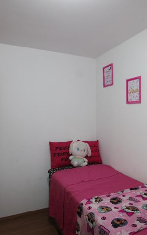 Apartamento à venda com 45m², 2 quartos e 1 vagaQuarto 1