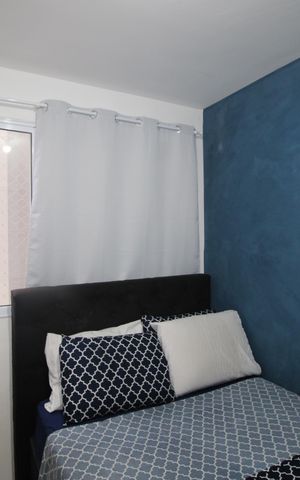 Apartamento à venda com 45m², 2 quartos e 1 vagaQuarto 2