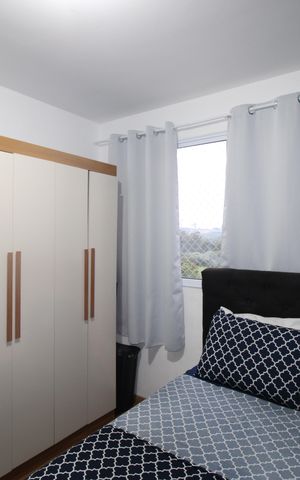 Apartamento à venda com 45m², 2 quartos e 1 vagaQuarto 2