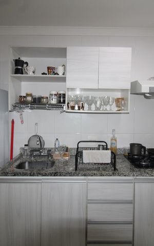 Apartamento à venda com 40m², 1 quarto e 1 vagaCozinha