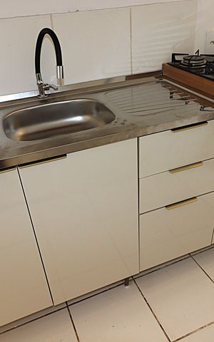 Apartamento à venda com 41m², 2 quartos e 1 vagaCozinha e Área de Serviço
