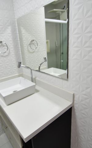 Apartamento à venda com 85m², 3 quartos e 2 vagasBanheiro Social