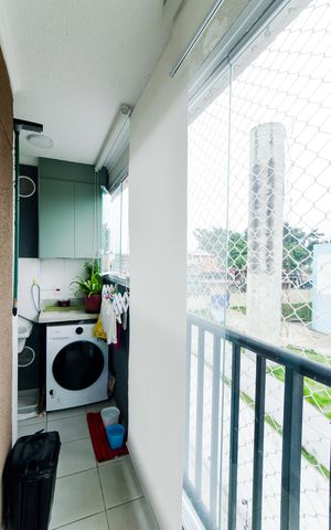 Apartamento à venda com 43m², 2 quartos e 1 vagaVaranda 