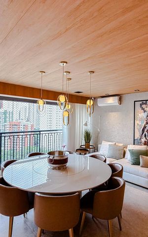 Apartamento à venda com 147m², 3 quartos e 2 vagas Apartamento à venda com 147m², 3 quartos e 2 vagasSala
