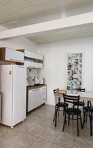 Casa para alugar com 98m², 1 quarto e 2 vagasCozinha