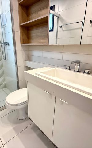 Apartamento à venda com 70m², 2 quartos e 1 vaga Apartamento à venda com 70m², 2 quartos e 1 vagaBanheiro