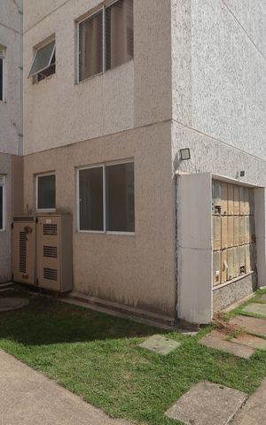 Apartamento à venda com 41m², 2 quartos e 1 vagaFachada do bloco/Placa