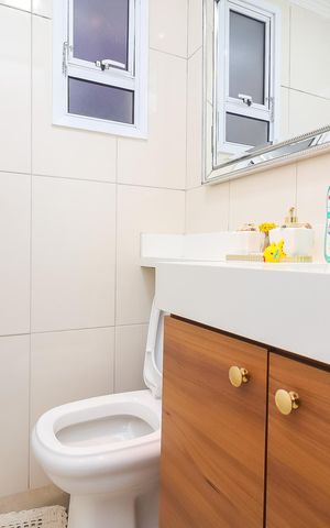 Apartamento à venda com 47m², 2 quartos e 1 vaga Apartamento à venda com 47m², 2 quartos e 1 vagaBanheiro