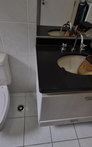 Apartamento para alugar com 92m², 3 quartos e 2 vagasBanheiro do Quarto Suíte