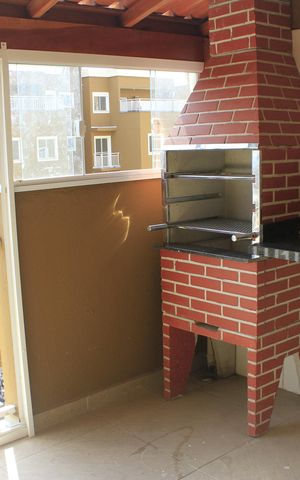 Apartamento para alugar com 49m², 2 quartos e 1 vagaVaranda Gourmet com lavanderia 