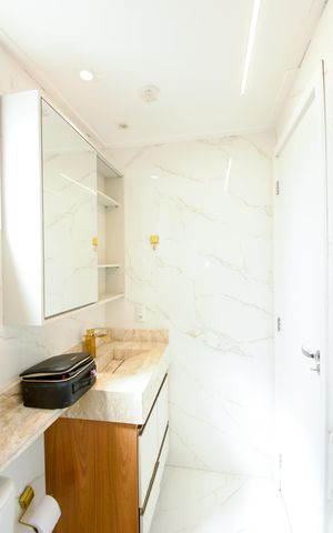 Apartamento para alugar com 73m², 2 quartos e 1 vagaBanheiro da Suíte