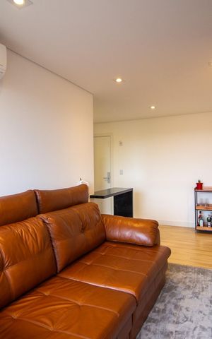 Apartamento para alugar com 46m², 1 quarto e 1 vaga Apartamento para alugar com 46m², 1 quarto e 1 vagaSala