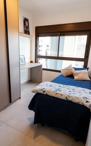 Apartamento à venda com 57m², 2 quartos e 1 vagaQuarto 2