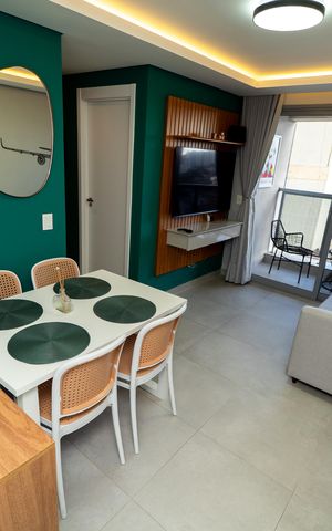 Apartamento à venda com 57m², 2 quartos e 1 vagaSala de Jantar