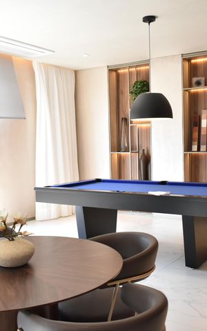 Studio à venda com 28m², 1 quarto e sem vagaSalão de jogos