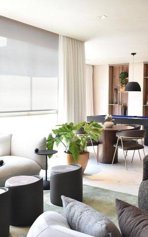 Studio à venda com 28m², 1 quarto e sem vagaSalão de jogos