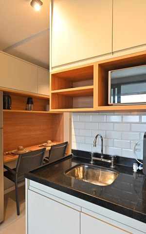 Apartamento para alugar com 32m², 1 quarto e sem vagaCozinha
