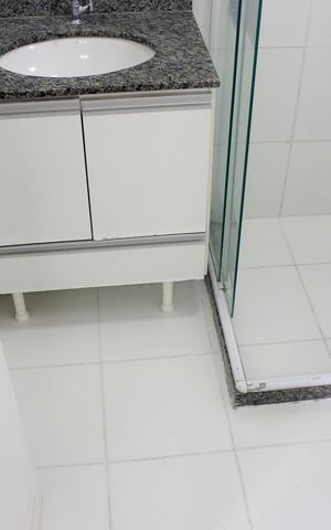Apartamento para alugar com 76m², 3 quartos e 2 vagasBanheiro da Suíte