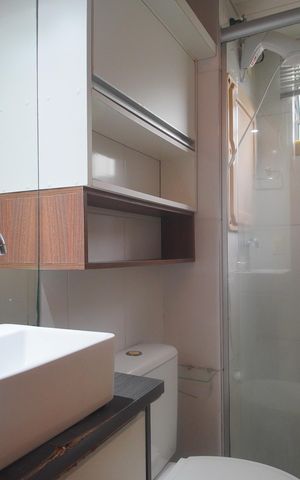 Apartamento para alugar com 44m², 2 quartos e 1 vagaBanheiro
