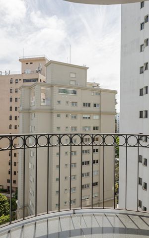 Apartamento para alugar com 230m², 5 quartos e 3 vagasVaranda quarto 1
