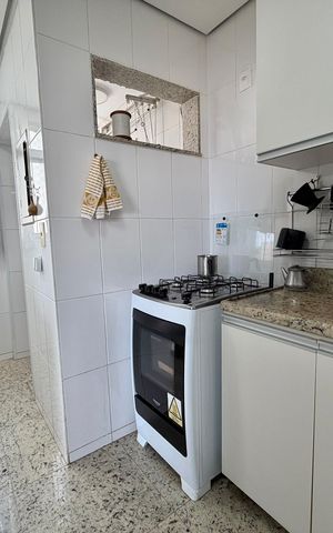 Apartamento à venda com 89m², 3 quartos e 2 vagas Apartamento à venda com 89m², 3 quartos e 2 vagasCozinha e Área de Serviço