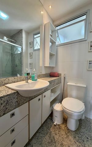 Apartamento à venda com 89m², 3 quartos e 2 vagas Apartamento à venda com 89m², 3 quartos e 2 vagasBanheiro