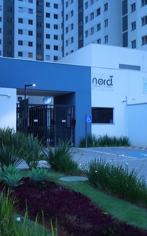 Apartamento para alugar com 35m², 2 quartos e sem vagaPlaca GRANDE instalada na fachada do condomínio, dia 16.10.2026 - Código da placa: EWTB-3341