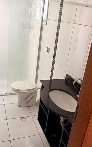 Casa para alugar com 125m², 3 quartos e 2 vagas Casa para alugar com 125m², 3 quartos e 2 vagasBanheiro 1