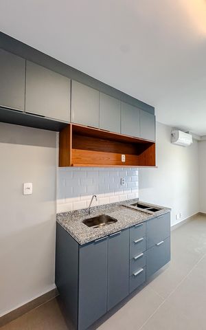 Studio para alugar com 29m², 1 quarto e sem vagaCozinha