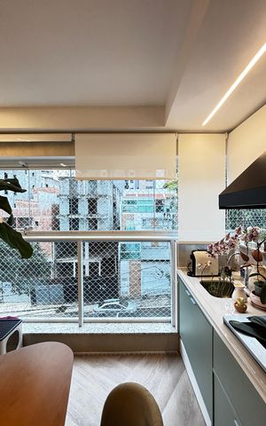 Apartamento à venda com 79m², 2 quartos e 2 vagas Apartamento à venda com 79m², 2 quartos e 2 vagasSala - Sala de Jantar Varanda