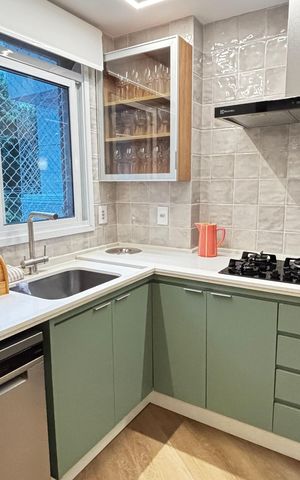 Apartamento à venda com 79m², 2 quartos e 2 vagas Apartamento à venda com 79m², 2 quartos e 2 vagasCozinha