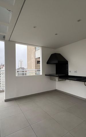 Studio para alugar com 33m², 1 quarto e 1 vaga Studio para alugar com 33m², 1 quarto e 1 vagaÁrea comum - Churrasqueira