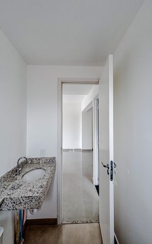 Apartamento para alugar com 57m², 2 quartos e 1 vagaBanheiro